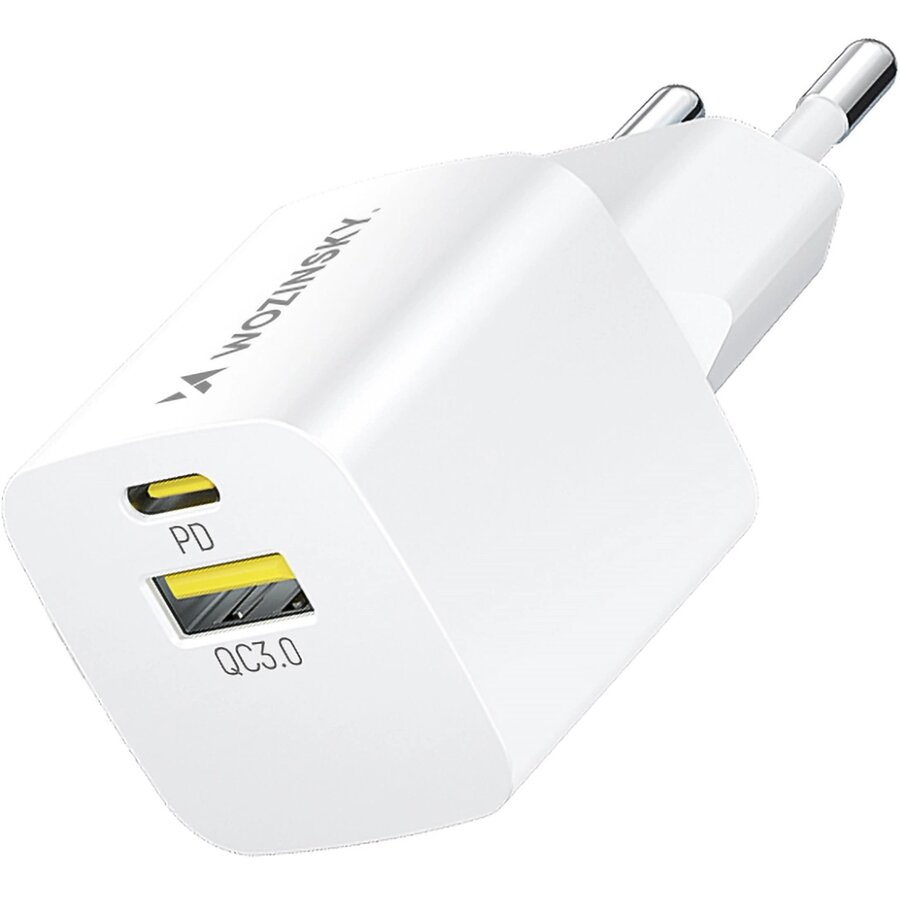 Incarcator WWCEAC, USB/USB-C, 33W, Alb