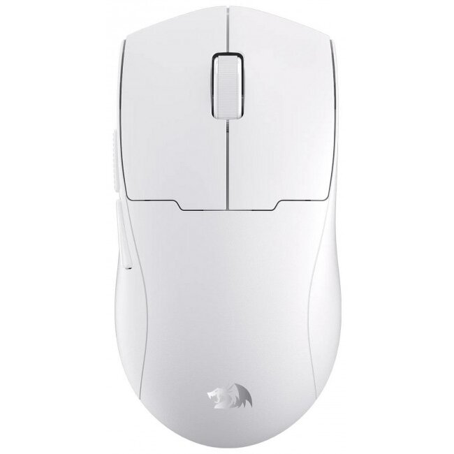 Mouse M918W K1NG PRO MAX Bluetooth Wireless 2.4GHz 400mAh Alb