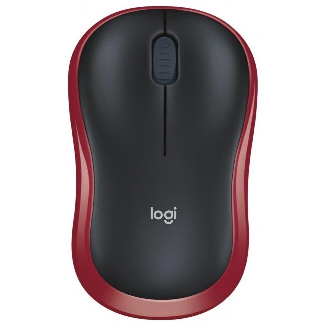 Mouse M185 Wireless 2.4GHz 1000DPI Rosu