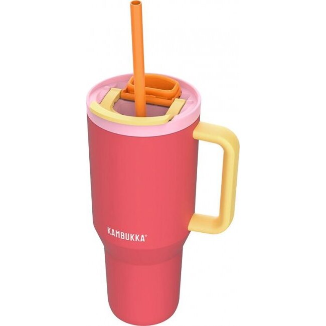 Termos Rio Tumbler Pink Papaya 950ml Rosu