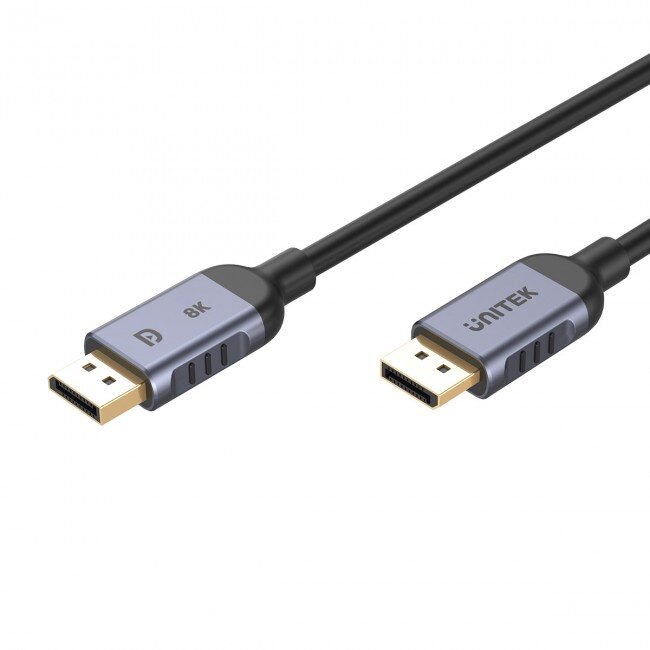 Cablu UNITEK DisplayPort 1.4 8k 60hz 4k 240hz HD 2m Negru