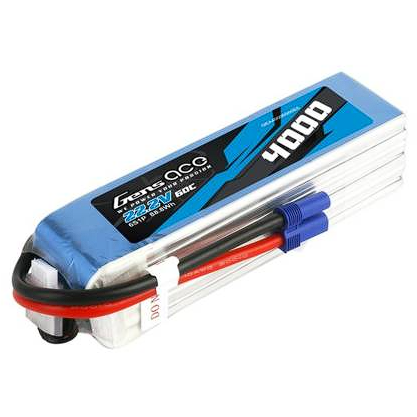 Acumulator 4000mAh 22.2V 60C 6S1P EC5