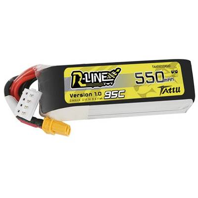 Acumulator R-Line 550mAh 11.1V 95C 3S1P XT30