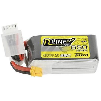 Acumulator R-Line 650mAh 14,8V 95C 4S1P XT30