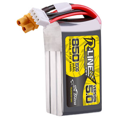 Acumulator R-Line  5.0 850mAh 3S 11.1V 150C XT30U-F