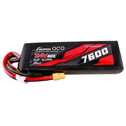 Acumulator G-Tech 7600mAh 7.4V 60C 2S2P Lipo  PC