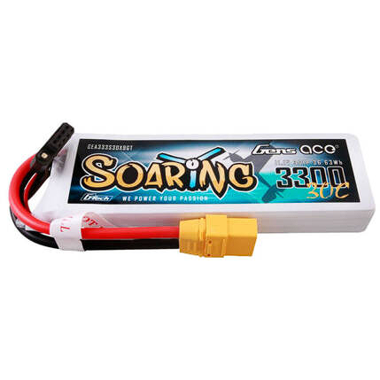 Acumulator G-Tech Soaring 3300mAh 11.1V 30C 3S1P Lipo    XT90 Plug