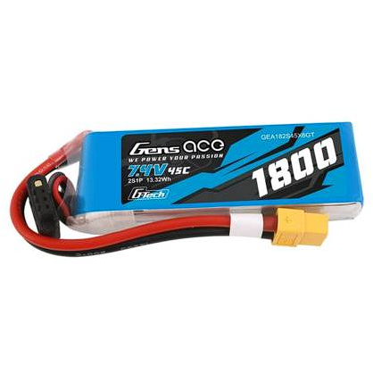 Acumulator G-Tech LiPo 1800mAh 7.4V 45C 2S1P XT60
