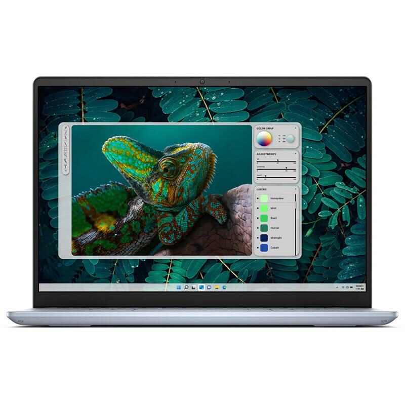 Laptop Inspiron 7440 Plus 14 inch 2.8K Intel Core Ultra 7 155H 32GB LPDDR5X 1TB SSD FGP WIndows 11 Pro 3Yr CIS Ice Blue