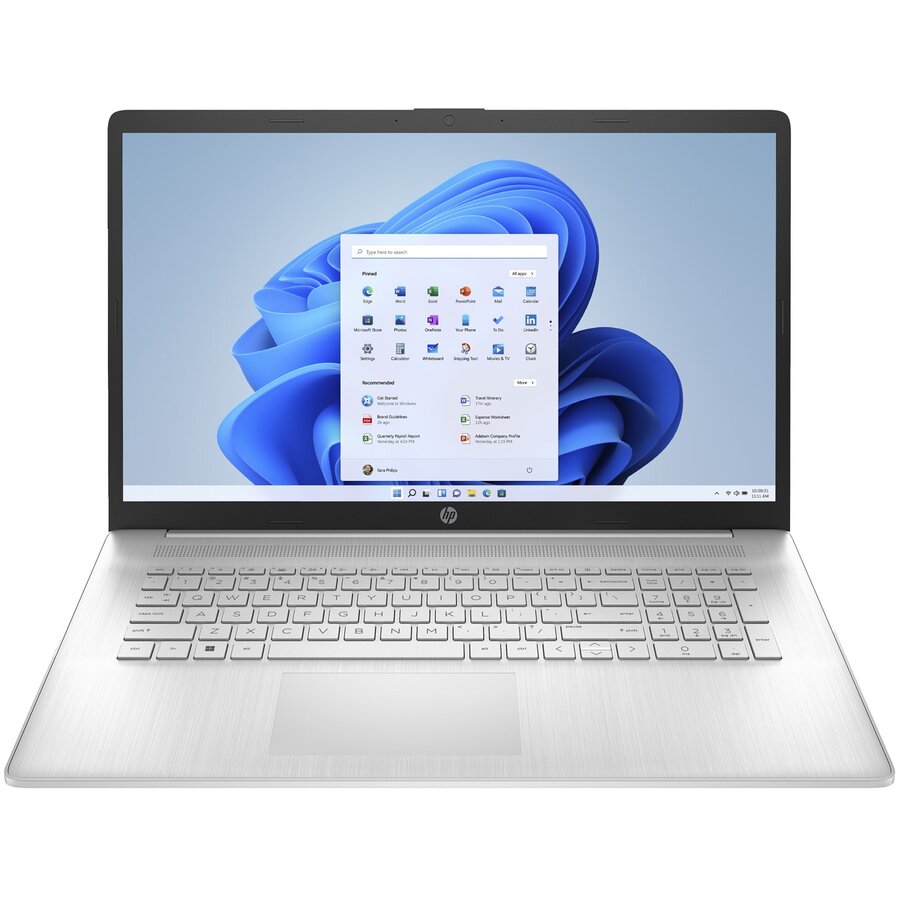 Laptop 17-cp3114nw AMD Ryzen 7 7730U 17.3inch Full HD 16GB DDR4-SDRAM 512GB SSD Wi-Fi 6 (802.11ax) Windows 11 Home Silver
