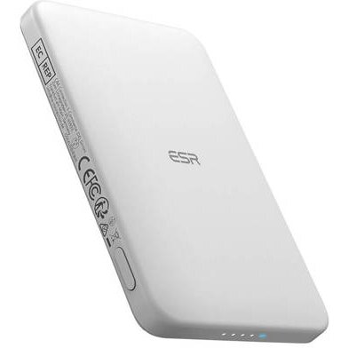 Baterie Externa Qi2 MagSlim 5000mAh Alb