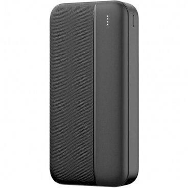 Baterie Externă Maxlife MXPB-02 20000mAh 20W QC + PD 1 x USB-A - 1 x USB-C Negru
