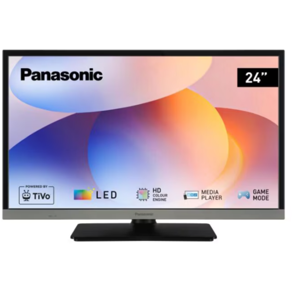 Televizor LED Smart TB-24S40AEZ TiVo 60cm 24inch HD Negru/Gri