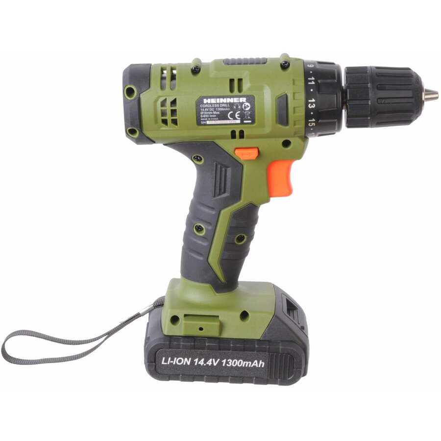 Mașina de Gaurit Heinner AMGA008 cu Acumulator Li-Ion 14.4V Negru/Verde — imaginea 4