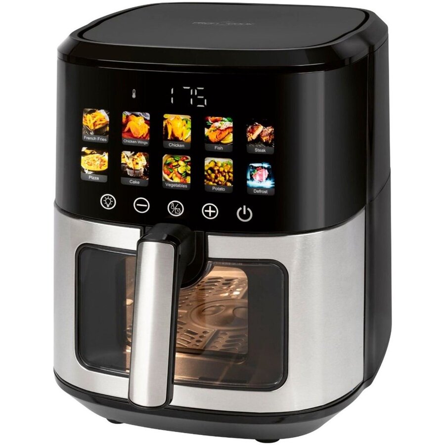Friteuza PC-FR 1286 H Fryer Single 6.5L Stand-alone 1700W Hot Air Fryer Negru