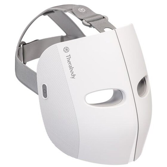 Masca pentru Terapie Faciala si Masaj TheraFace cu Lumina LED skin si Vibratii Alb