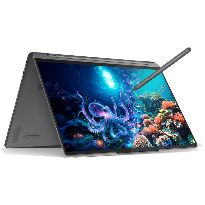 Laptop Yoga 9 2-in-1 14ILL10 2.8K OLED 120Hz Touch Intel Core Ultra 7 258V 32GB LPDDR5X 1TB SSD Intel Arc 140V WIndows 11 Home Luna Grey