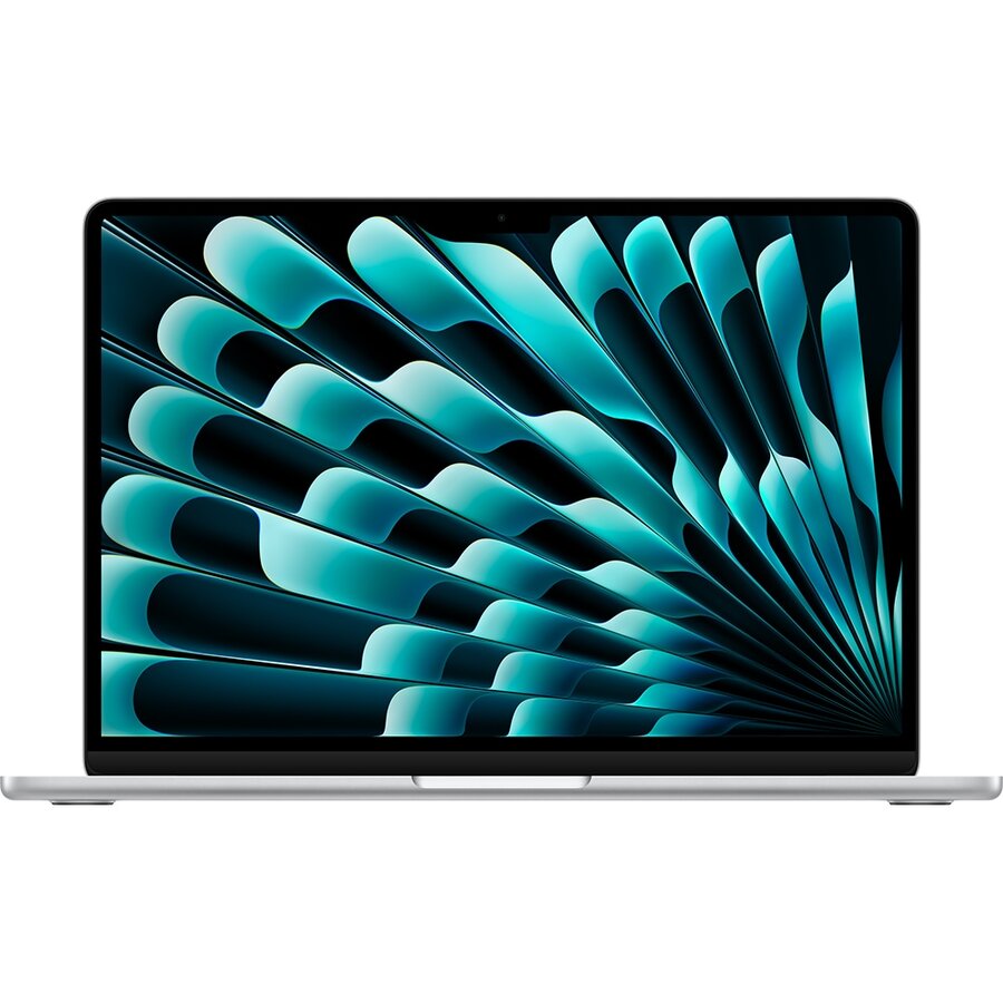 Laptop 13.6'' MacBook Air 13 with Liquid Retina, M4 chip (10-core CPU), 16GB, 256GB SSD, M4 8-core GPU, macOS, Silver, INT keyboard, 2025 - imagine 2