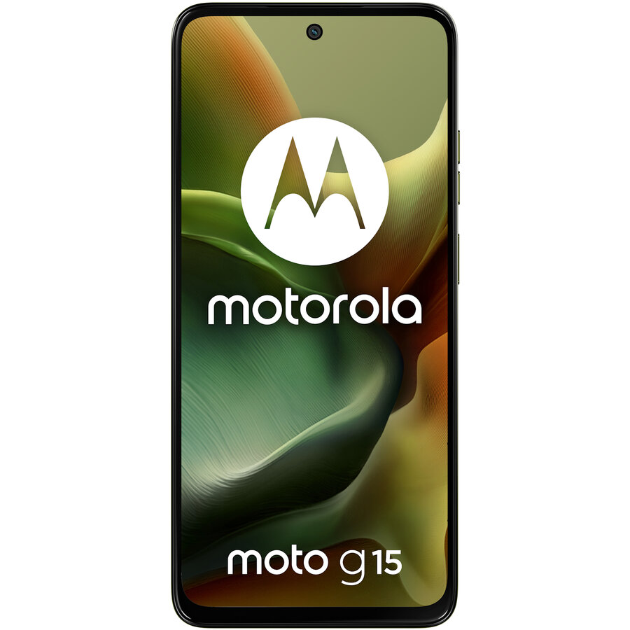 Telefon mobil Moto G15 128GB 4GB RAM Dual Sim 4G Iguana Green
