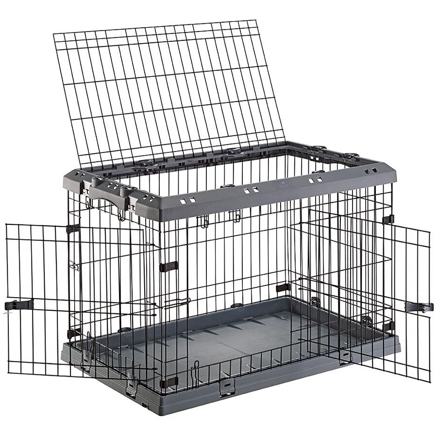 Cușcă Pentru Câini FERPLAST Superior 90 92x58.5x62.5Cm Negru