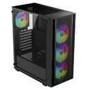 Aura GC2 Elite aRGB Mid Tower fara Sursa Negru