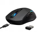 Hades M2 Wireless si cu Fir Iluminare aRGB 4800DPI Negru