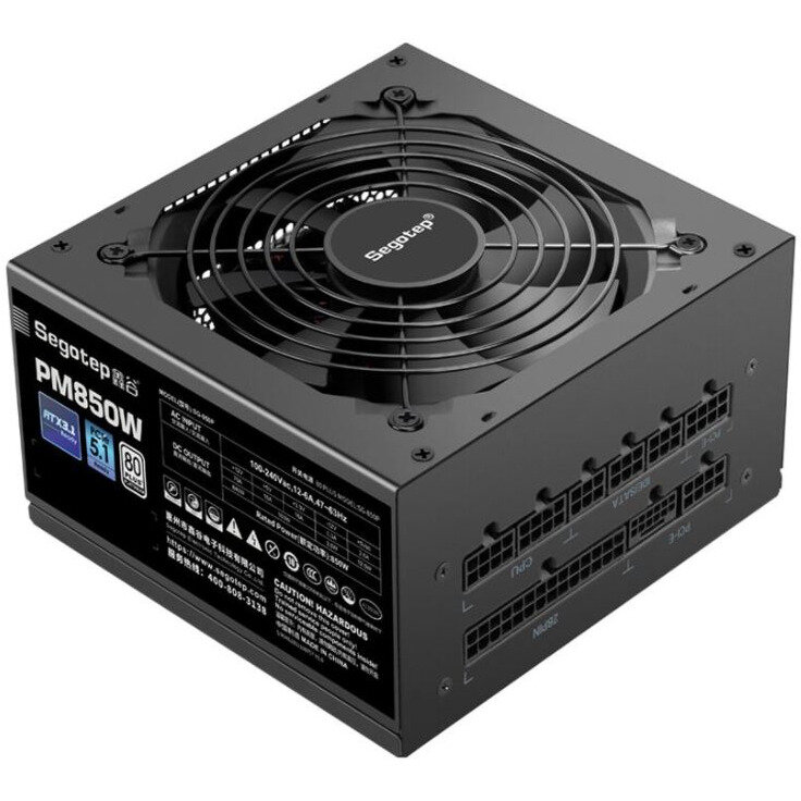 Sursa PC PM850W 850W Full Modulara Certificare 80 Plus Platinum Negru