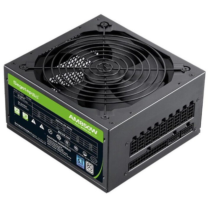 Sursa PC AM850 850W Full Modulara Certificare 80 PLUS Negru