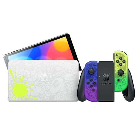 Consola Nintendo Switch Oled 64Gb Splatoon 3 Edition ITGalaxy.ro