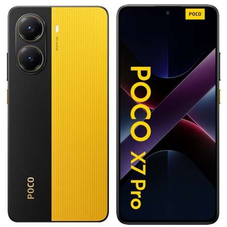 携帯電話本体 POCO X7 Pro 12GB/512GB Yellow Smartphone Xiaomi POCO X7 Pro 12GB 512GB Yellow ITGalaxy.ro