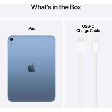 Tableta Apple iPad 11 inch A16 512GB WiFi + Cellular Blue ITGalaxy.ro