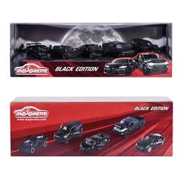 Set 5 Masinute Majorette Black Edition 2.0 Giftpack