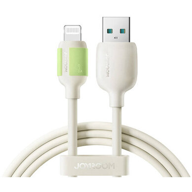 Cablu Date S-A53 USB-A  Lightning 3A Bej
