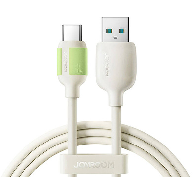 Cablu Date S-A53 USB-A  USB Type-C Bej