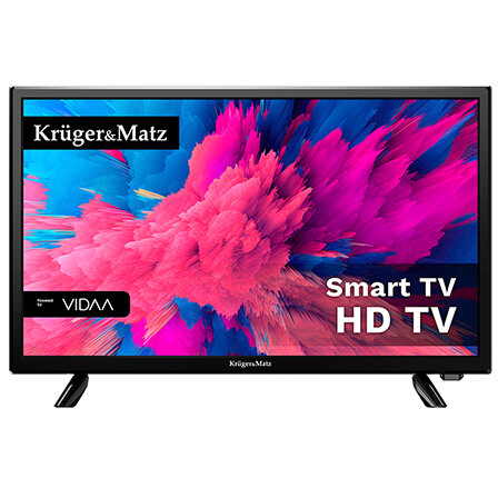 TV LED HD SMART VIDAA 24INCH 61CM 220V KRUGER&MATZ