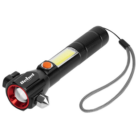 Lanterna Rebel LANTERNA MULTIFUNCȚIONALA CU ACUMULATOR