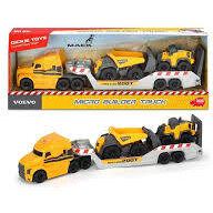 Trailer Volvo Mack Cu Basculanta Si Tractor Galben