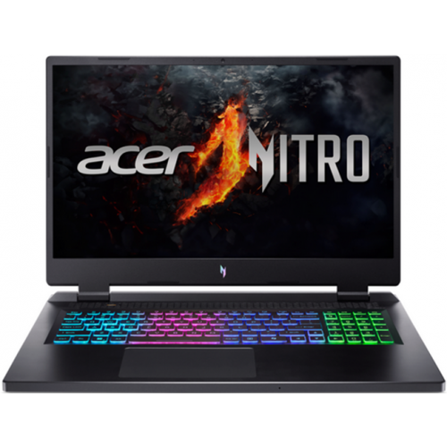 Laptop Nitro 17 Qhd 17.3 Inch Amd Ryzen 9 8945hs 32gb 1tb Ssd Rtx 4060 Free Dos Obsidian Black