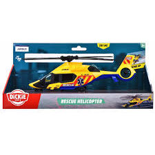 Elicopter De Salvare Dickie Airbus h160  23cm Galben