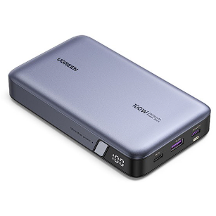 Acumulator Extern Fast Charging Bidirectional    USB-A USB-C  20000mAh 100W Negru