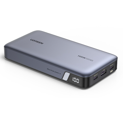 Acumulator Extern Bidirectional   Fast Charging     25000mAh 145W Gri