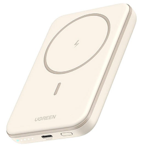 Acumulator Extern 20W   10000mAh Magnetic Wireless   Bej