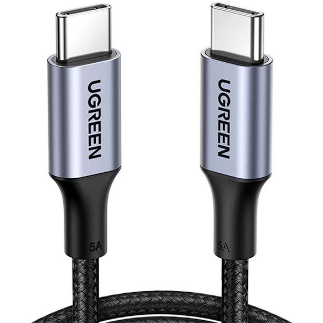 Cablu Date USB-C Aluminiu Braided 2m Negru