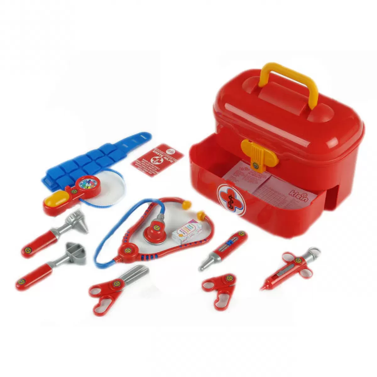 Klein Trusa Medicala Cu Accesorii Rosu