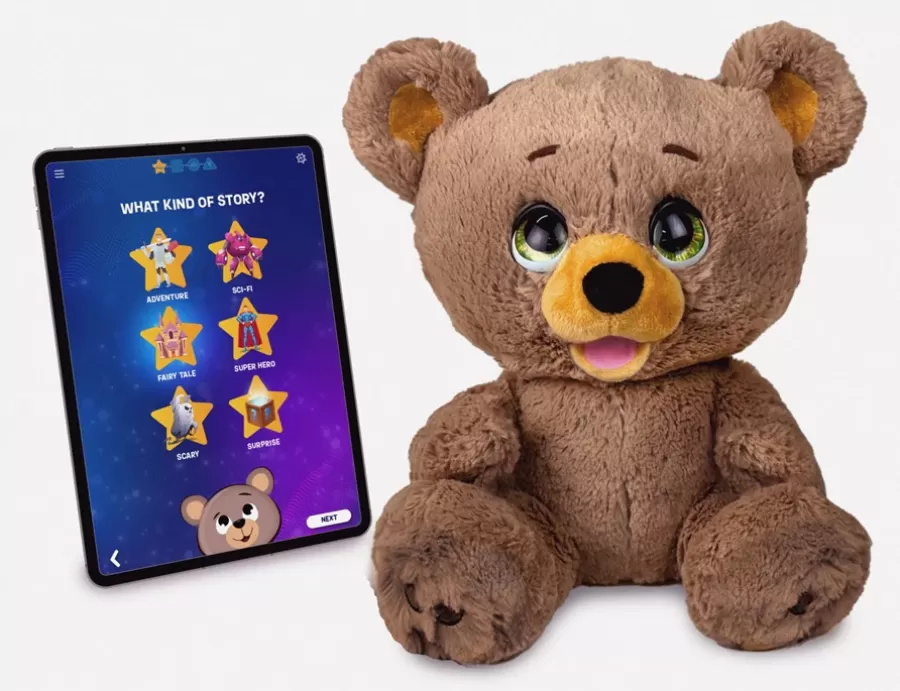 Plus Interactiv Skyrocket 18723 POE AI Ursulețul Povestitor +4ani Maro