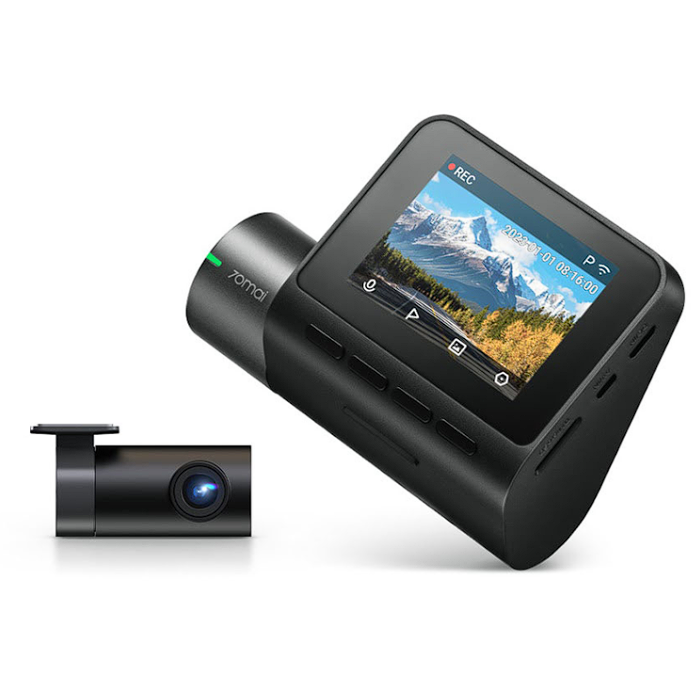 Set Dash Cam A200 Dual Channel Recording HDR Camera Luneta RC11 Negru