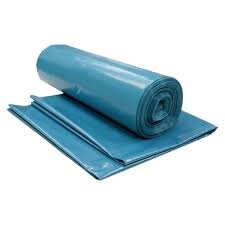 Saci Menaj 120 L 70 x 110 30 Microni 10 Buc Rola LDPE Albastru