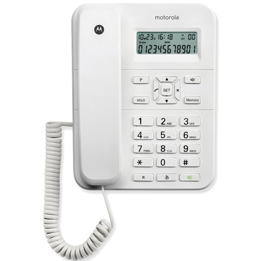 Telefon Fix cu Fir CT202 White