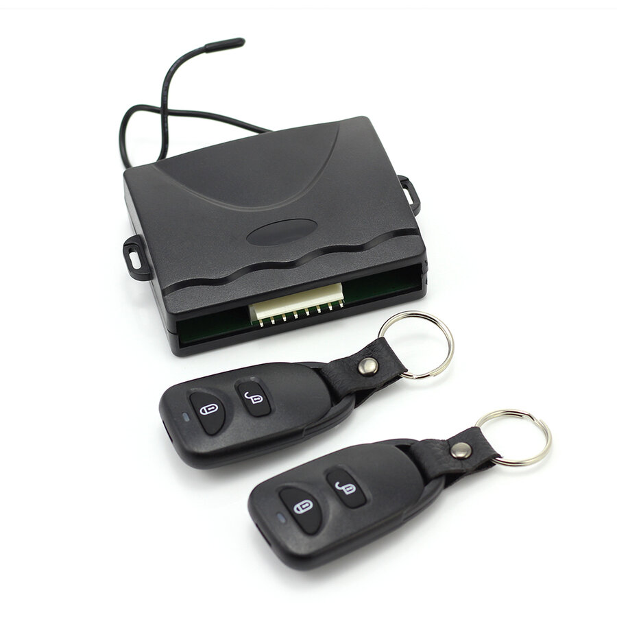 Set Inchidere Centralizata IC002 cu Telecomanda Negru