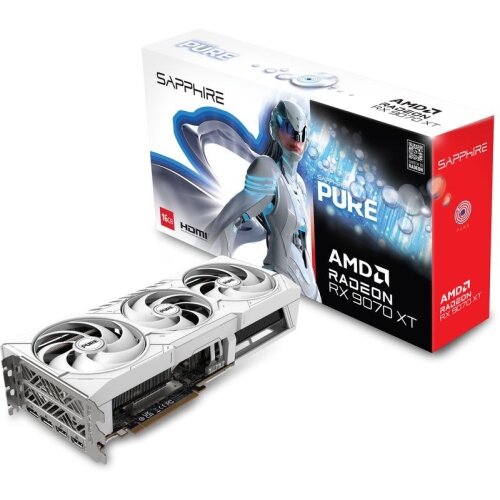 Placa Video RX9070XT 16GB Pure Gaming OC